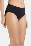 Zivame Anti-Microbial Medium Rise Full Coverage Hipster Panty (Pack of 5) - Multicolor — thumbnail 4